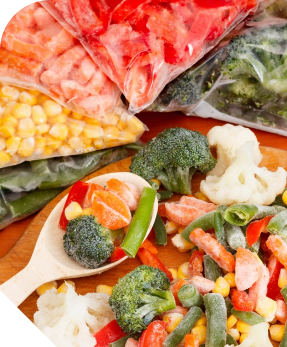 Поставка замороженных продуктов и консервов